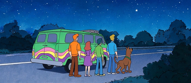 Imagine those mystery-solving teens in their green van. Complete the title: Scooby-Doo, Where ...