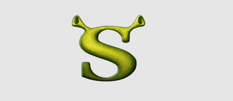 Take a look at this quirky, bright green letter! Which animated cinematic masterpiece does this 'S' belong to?