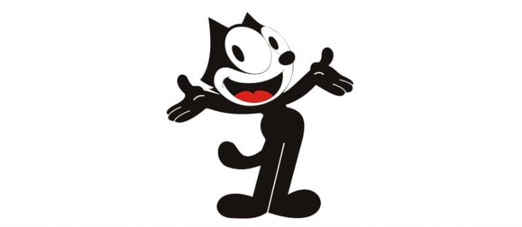 Let's kick things off with a real pioneer—which famous feline is this?