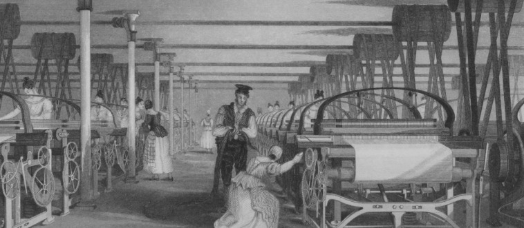 Imagine giant gears turning and steam engines puffing to life! In which country did the grand Industrial Revolution first get moving?
