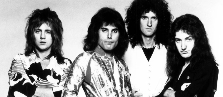 Cue the spotlights and adjust that golden mustache! Which legendary stadium-shaking rock band was fronted by the incomparable Freddie Mercury?